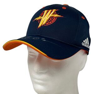Golden State Warriors 2006 Baseball Cap Hat Flex Fitted OSFA Signed Adidas Blue